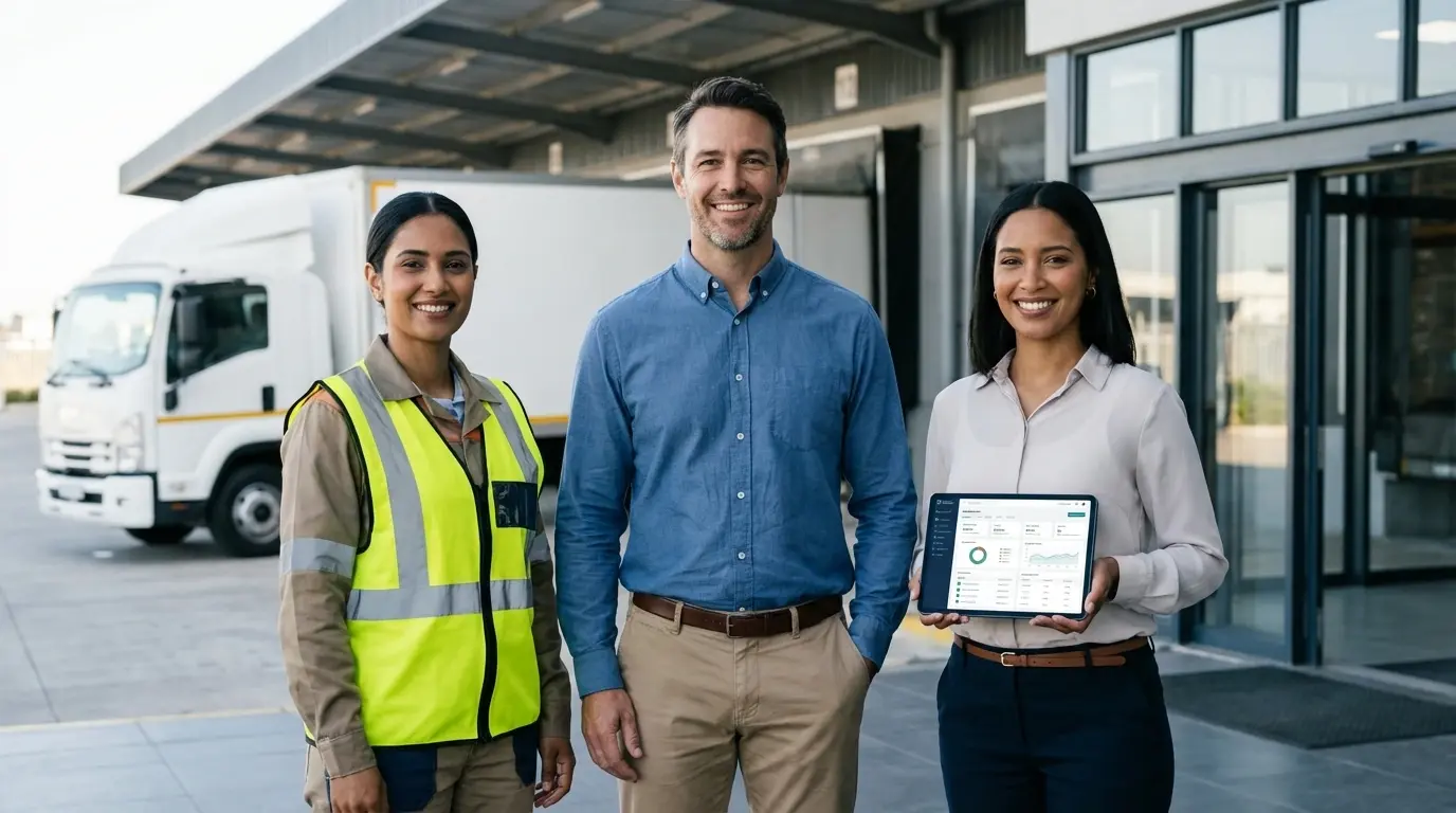 Ein einladender und moderner Arbeitsplatz bei FK Logistik.